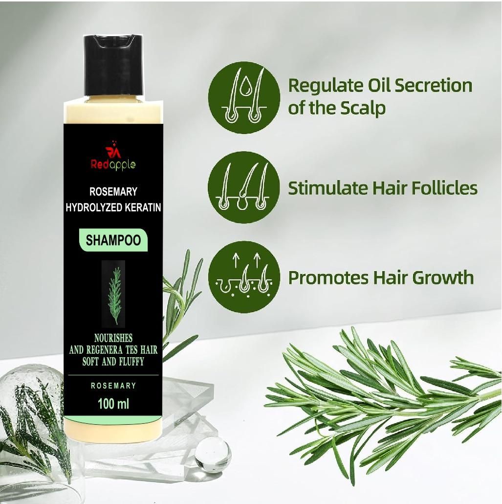 Rosemary Hydrolyzed Keratin Shampoo (BUY 1 GET 1 FREE)