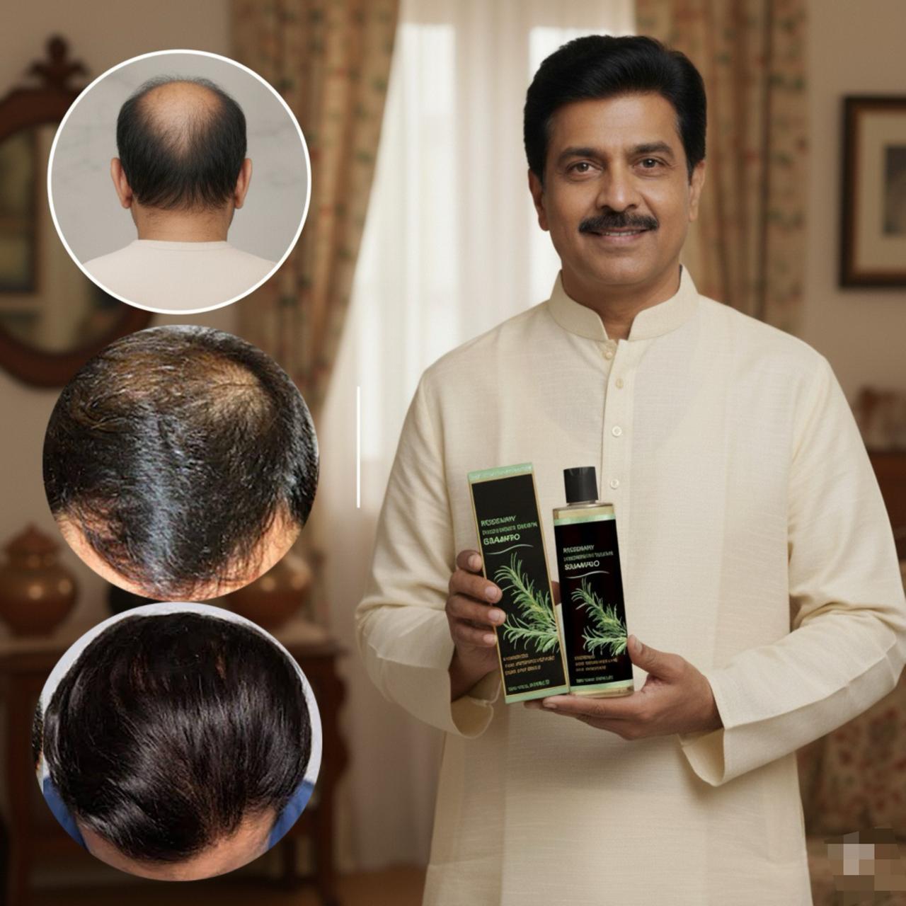 Rosemary Hydrolyzed Keratin Shampoo (BUY 1 GET 1 FREE)