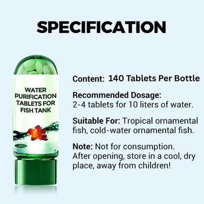 Water Purification Tablets For Fish Tank