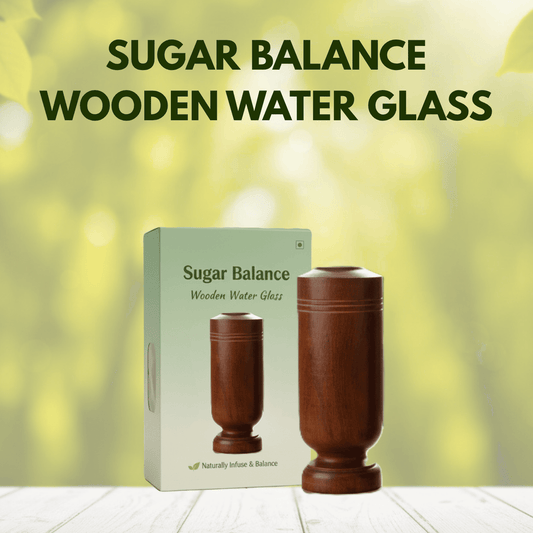 WellSip™ Sugar Balance Wooden Cup