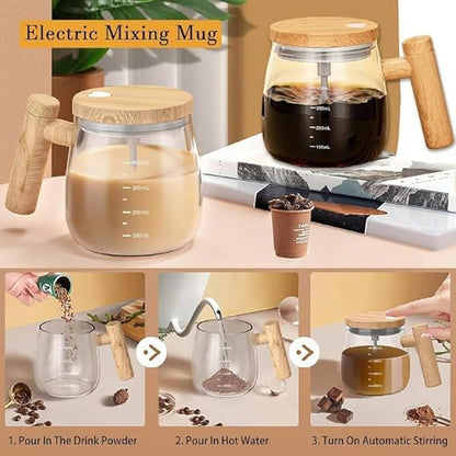 Self Stirring Coffee Mug (USB chargeable)