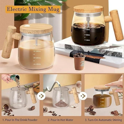 Self Stirring Coffee Mug (USB chargeable)