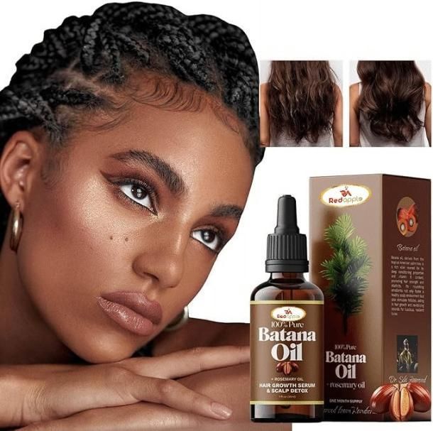 Batana + Rosemary Hair Growth Oil & Serum Combo | Controls Hair Fall, Boosts Growth & Adds Shine | Buy 1 Get 1 Free