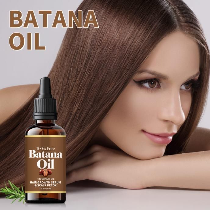 Batana + Rosemary Hair Growth Oil & Serum Combo | Controls Hair Fall, Boosts Growth & Adds Shine | Buy 1 Get 1 Free