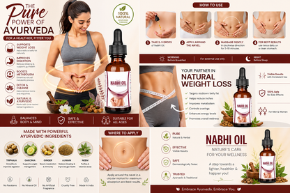 Nabhi therapy oil “From Bloated to Balanced Naturally”