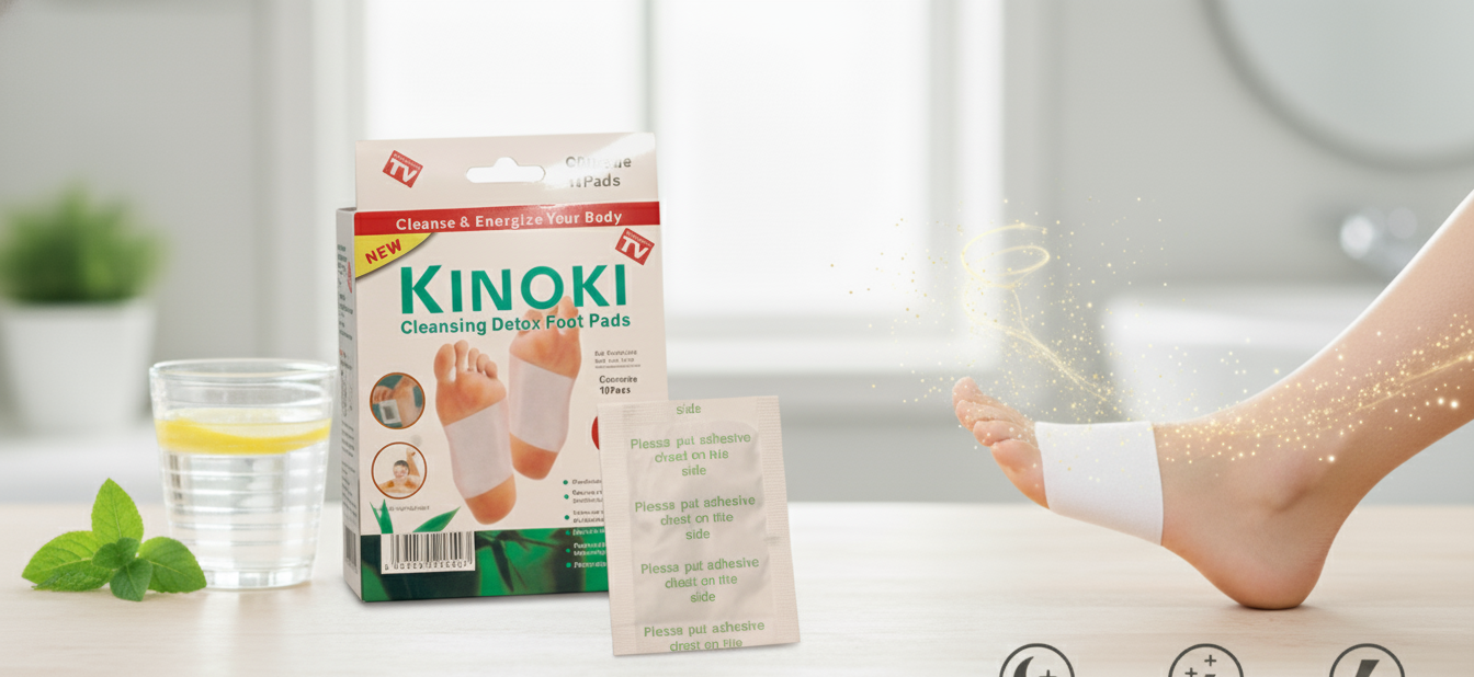 Kinoki Detox Foot Pads – Natural Body Cleanser